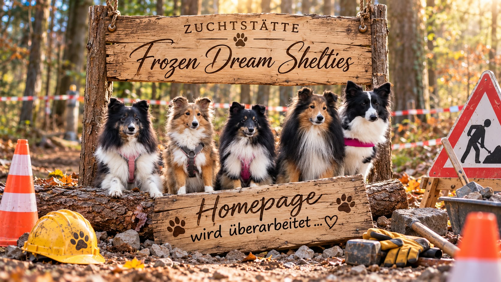 Homepage aktuell unter Wartung